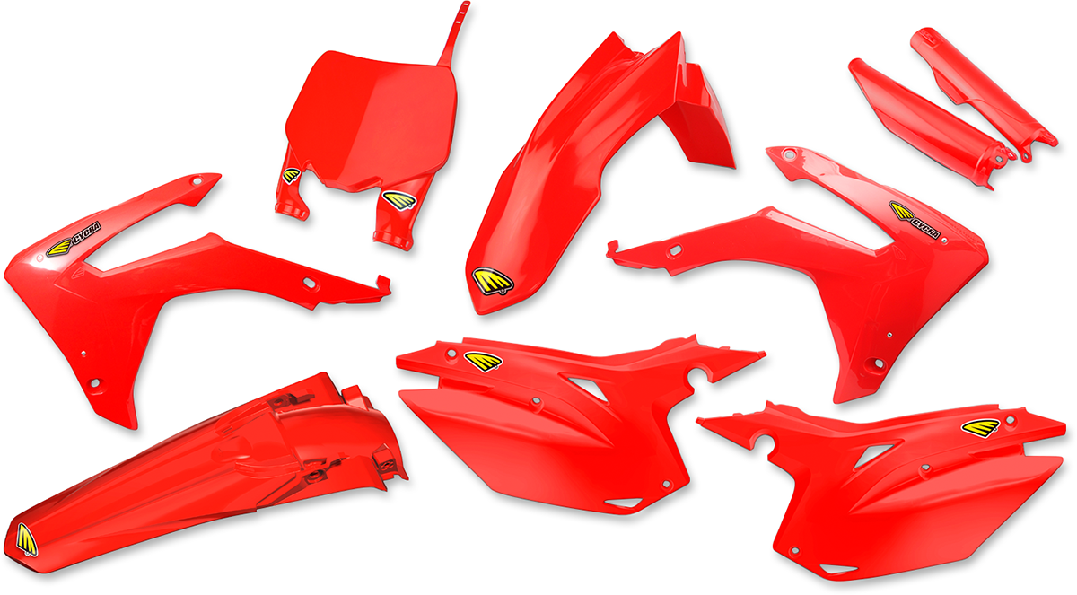 Cycra Body Kit - Powerflow - Red - CRF 250/450 R '14-'17 2013-2016 Honda CRF450R / 2014-2017 Honda CRF250R