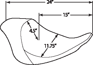SOLO SEATS WITH EZ-ON MOUNT 