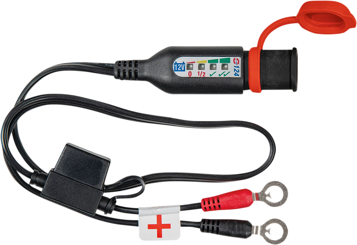 TECMATE Optimate™ Permanent Power Lead with Battery/Charge Status
