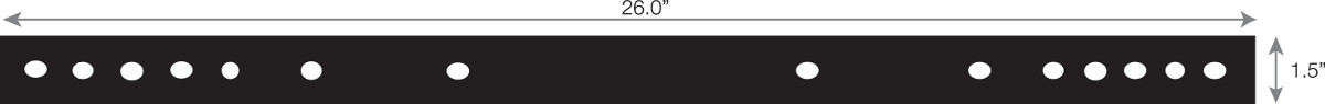 Kimpex Rear Limiter Strap - 26.00" x 1.50" - Polaris