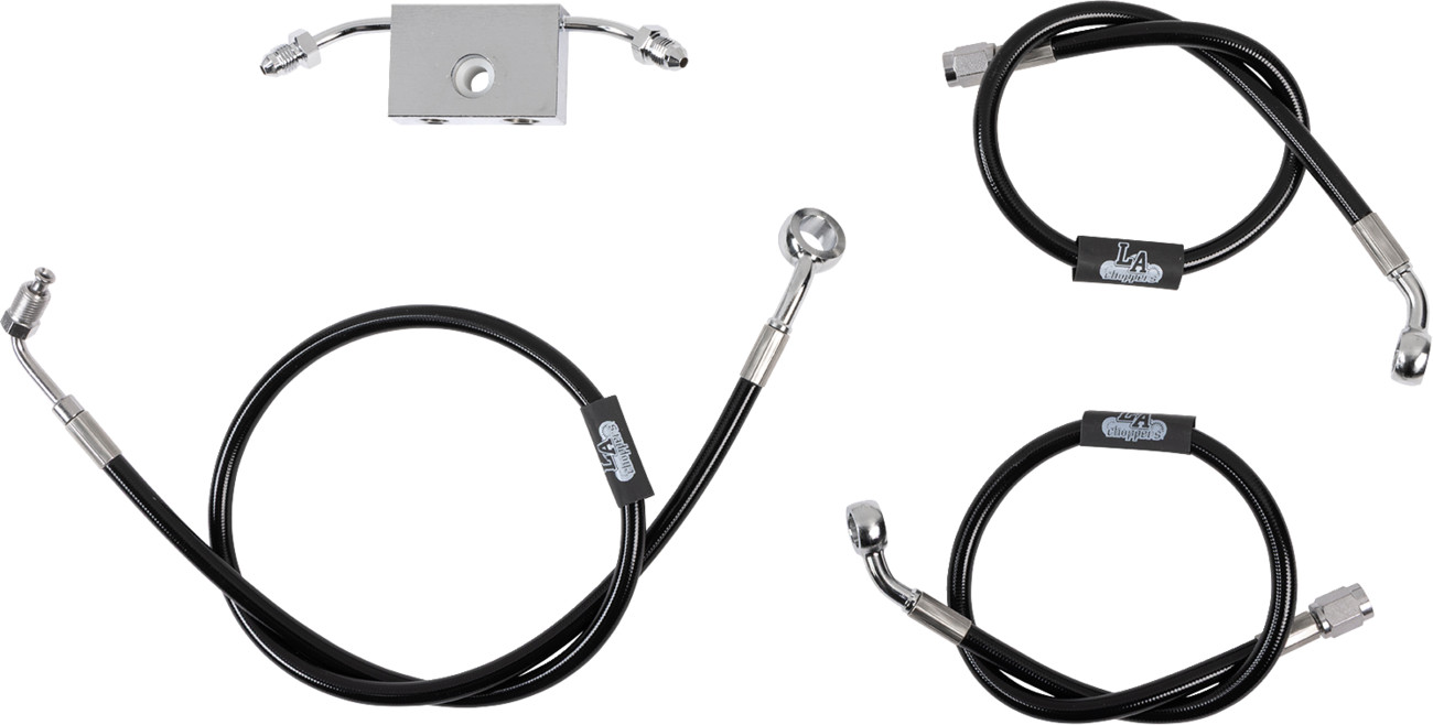 LA Choppers Front Brake Line Kit For Harley Softail 2018-2026