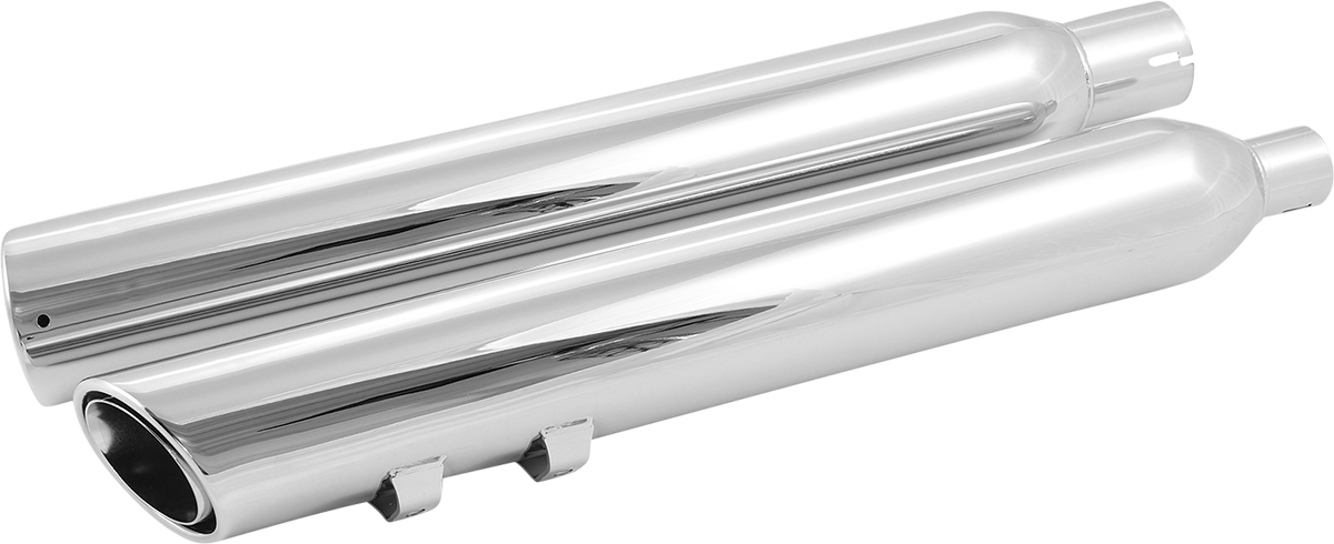 Cobra 909 Uppercut Mufflers for FL - Chrome Harley Davidson