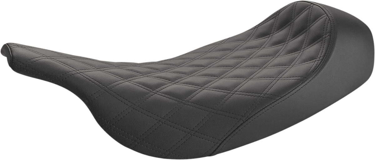 Saddlemen 897-07-002LS Renegade Solo Seat Black Lattice Stitch FL 1997-2007