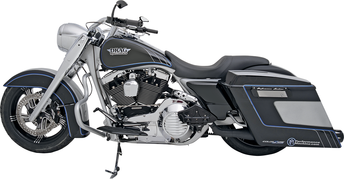 PERFORMANCE MACHINE (PM) Six-Piston Differential-Bore Front Caliper
