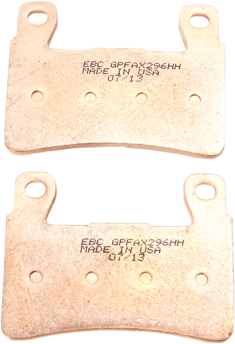 Sintered Road Race "GPFAX" Brake Pads