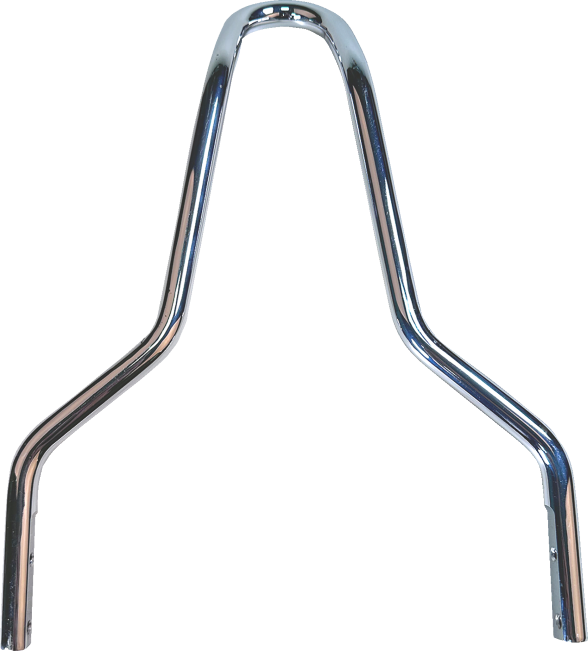 Drag specialties Round Tapered Sissy Bar - Chrome - 11"H x 11"W Harley Davidson