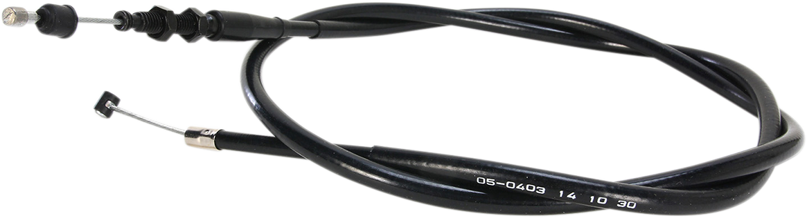 Black Vinyl Clutch Cable