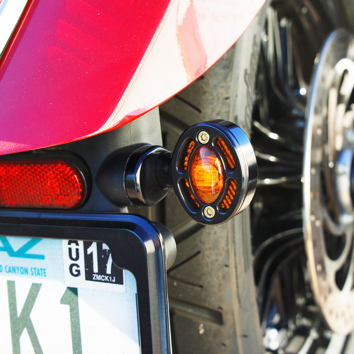 JOKER MACHINE Rat Eye Turn Signal Adapter Plates