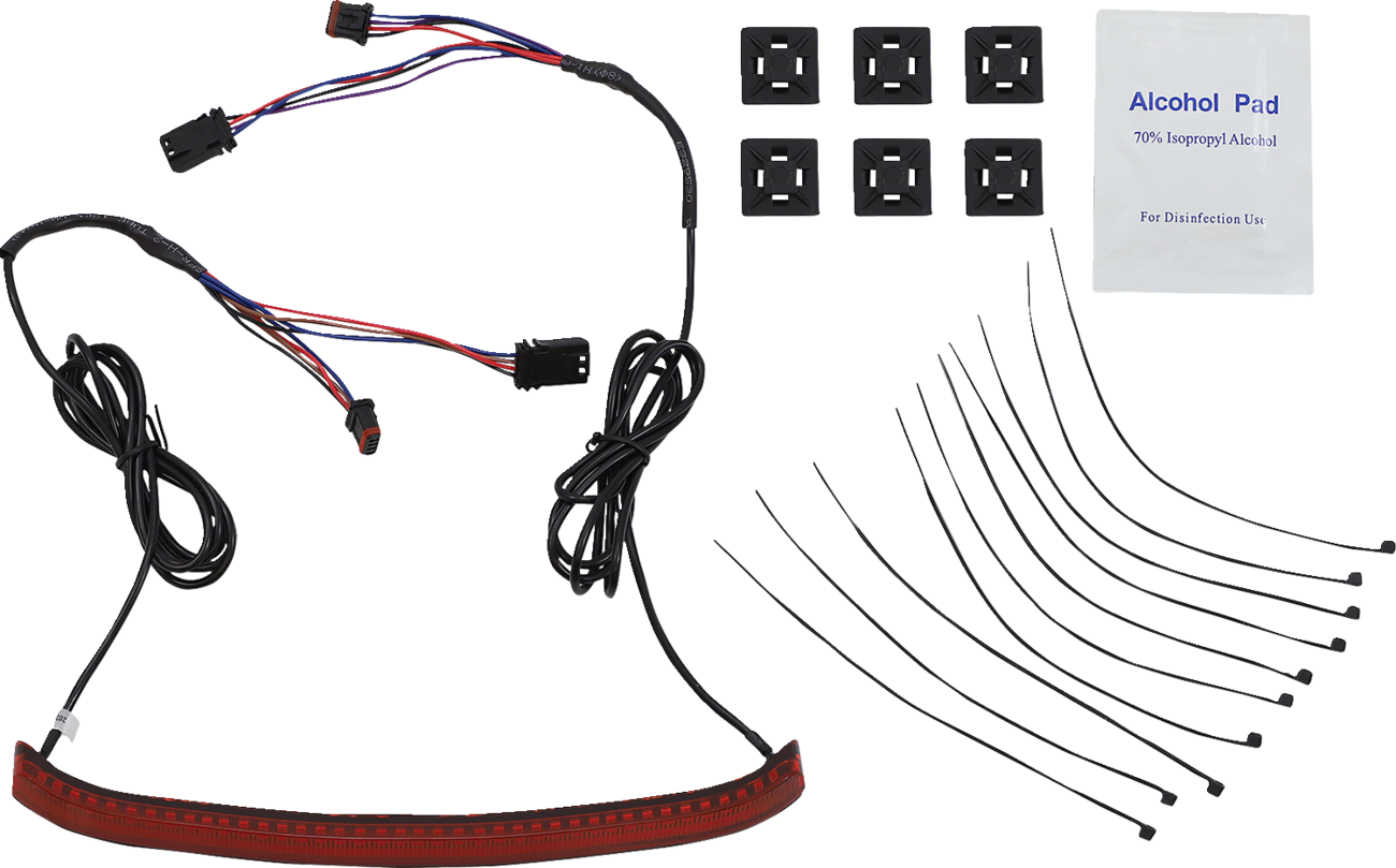 Custom dynamics Taillight with Turn Signals - Red 2018-2024 Harley Davidson FLFBS Fat Boy 114 / 2018-2019 Harley Davidson FLFB Fat Boy 107