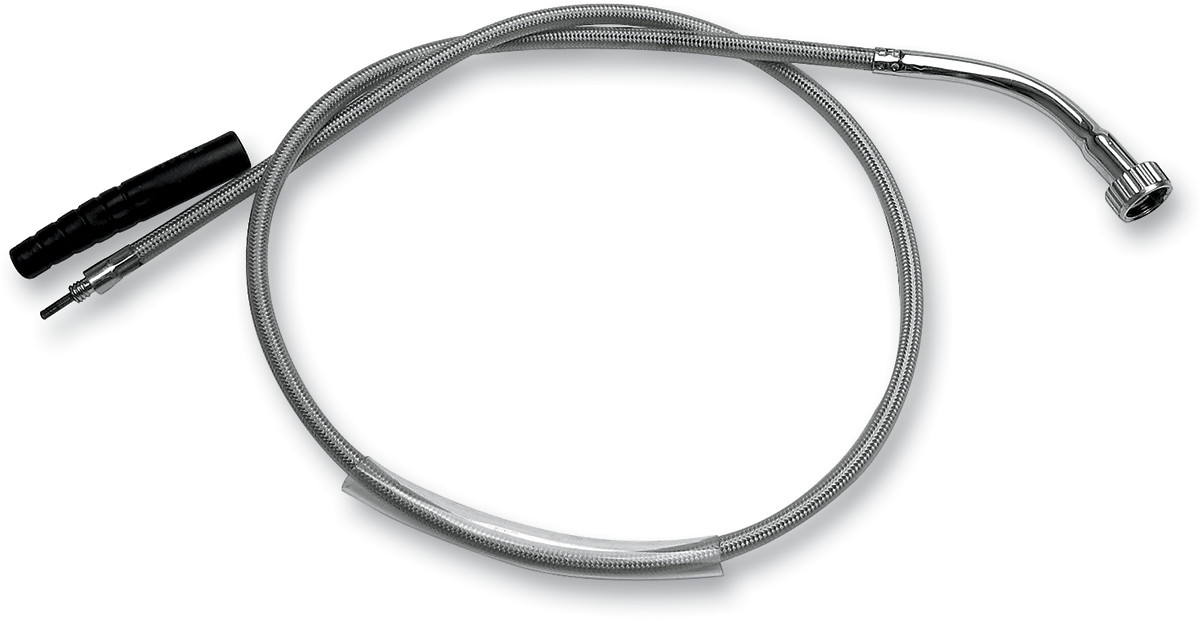 MOTION PRO Armor Coat Braided Stainless Steel Speedometer Cable for Harley-Davidson