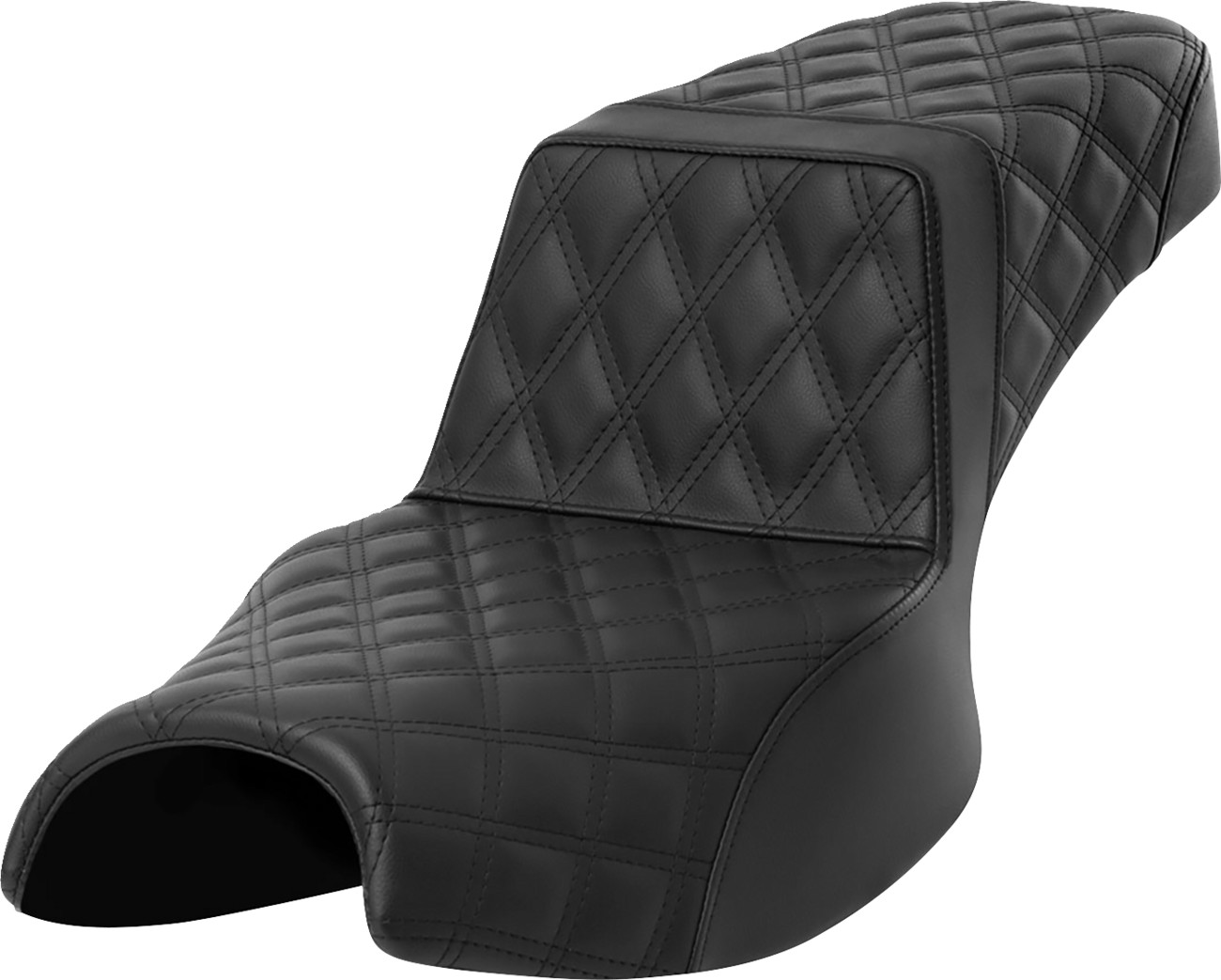 Saddlemen Step-Up LS Lattice Stitch Seat For Indian Challenger / Pursuit 2020-2026