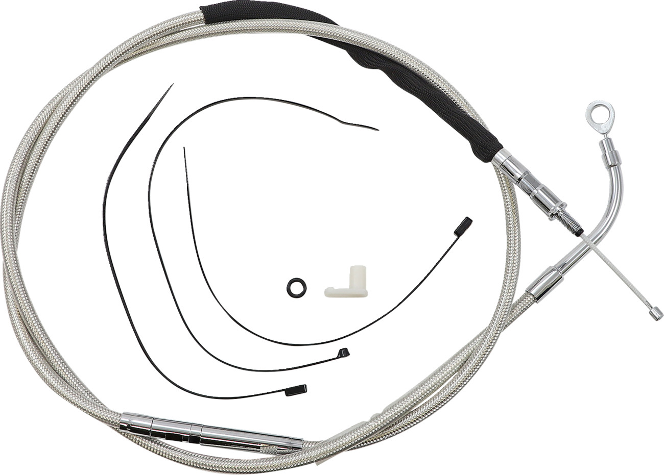 MAGNUM SHIELDING High-Efficiency Polished Stainless Clutch Cable