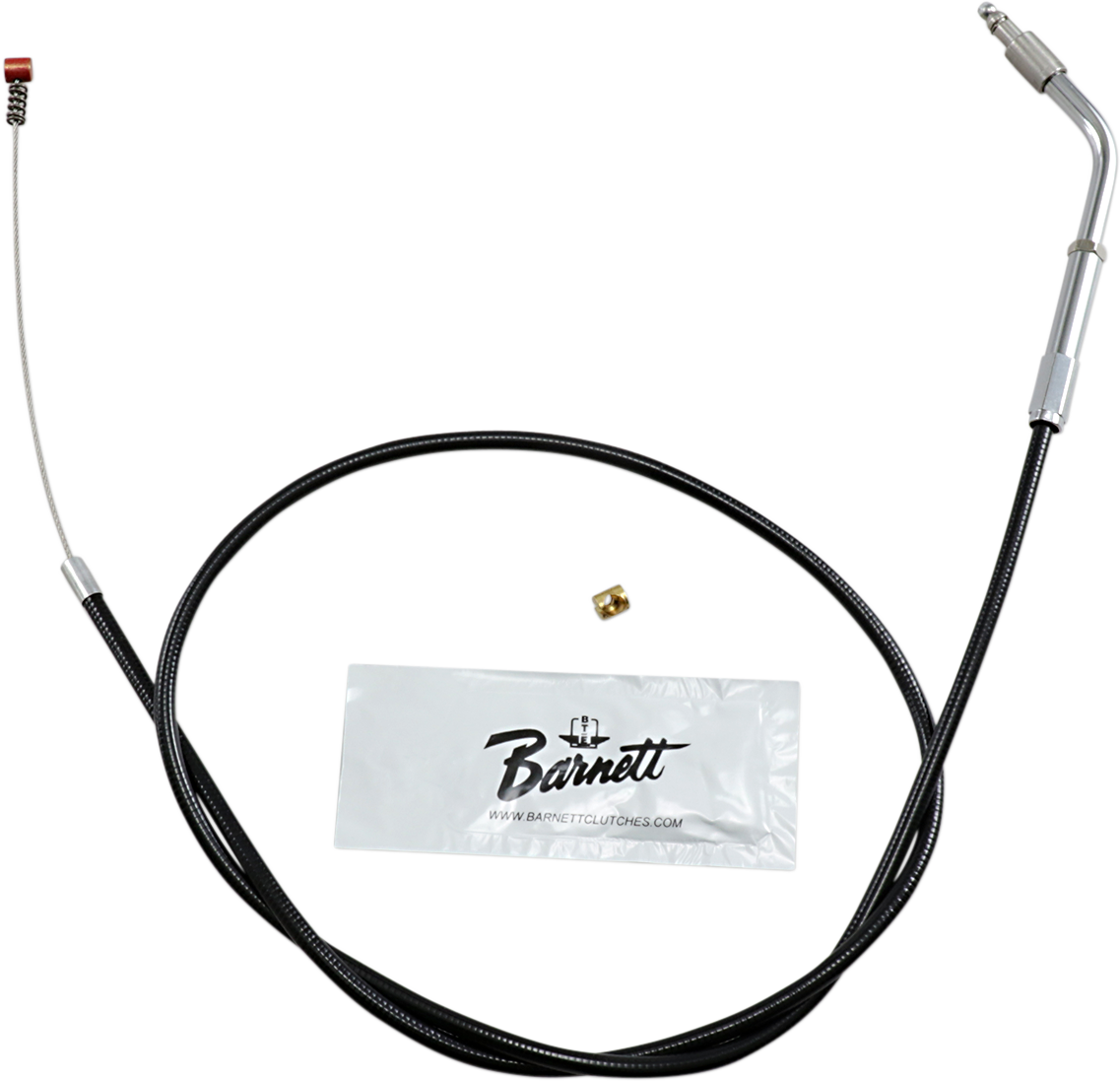 Barnett Black Vinyl Idle Cable For Harley Sportster 1996-2003
