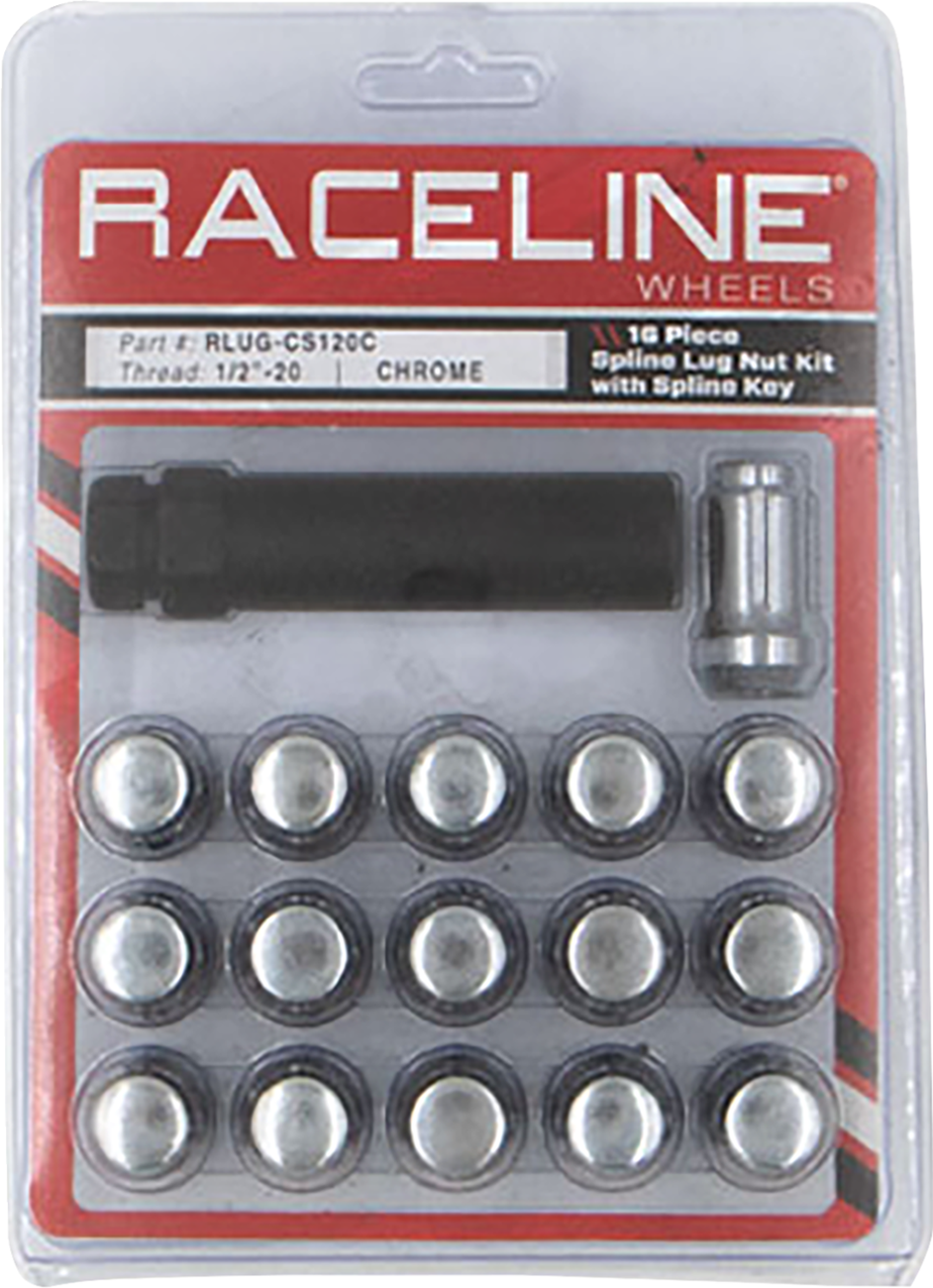 Spline Lug Nut Kit with Spline Key