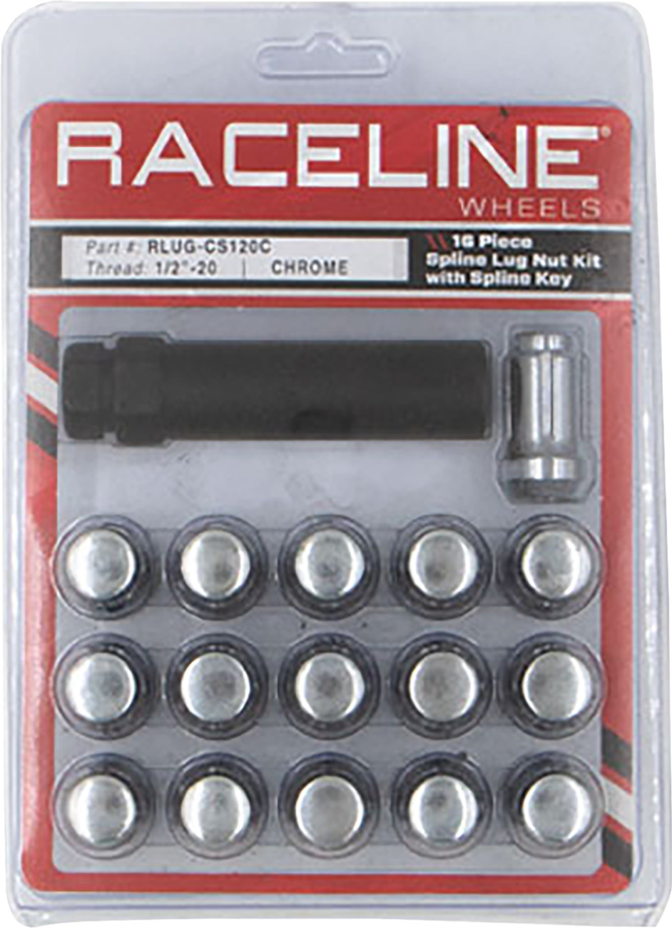 Spline Lug Nut Kit with Spline Key