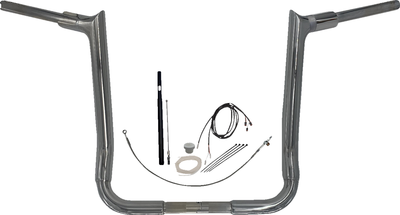 FAT BAGGERS INC. 1-1/2" EZ Install Pointed Top Handlebar Kit