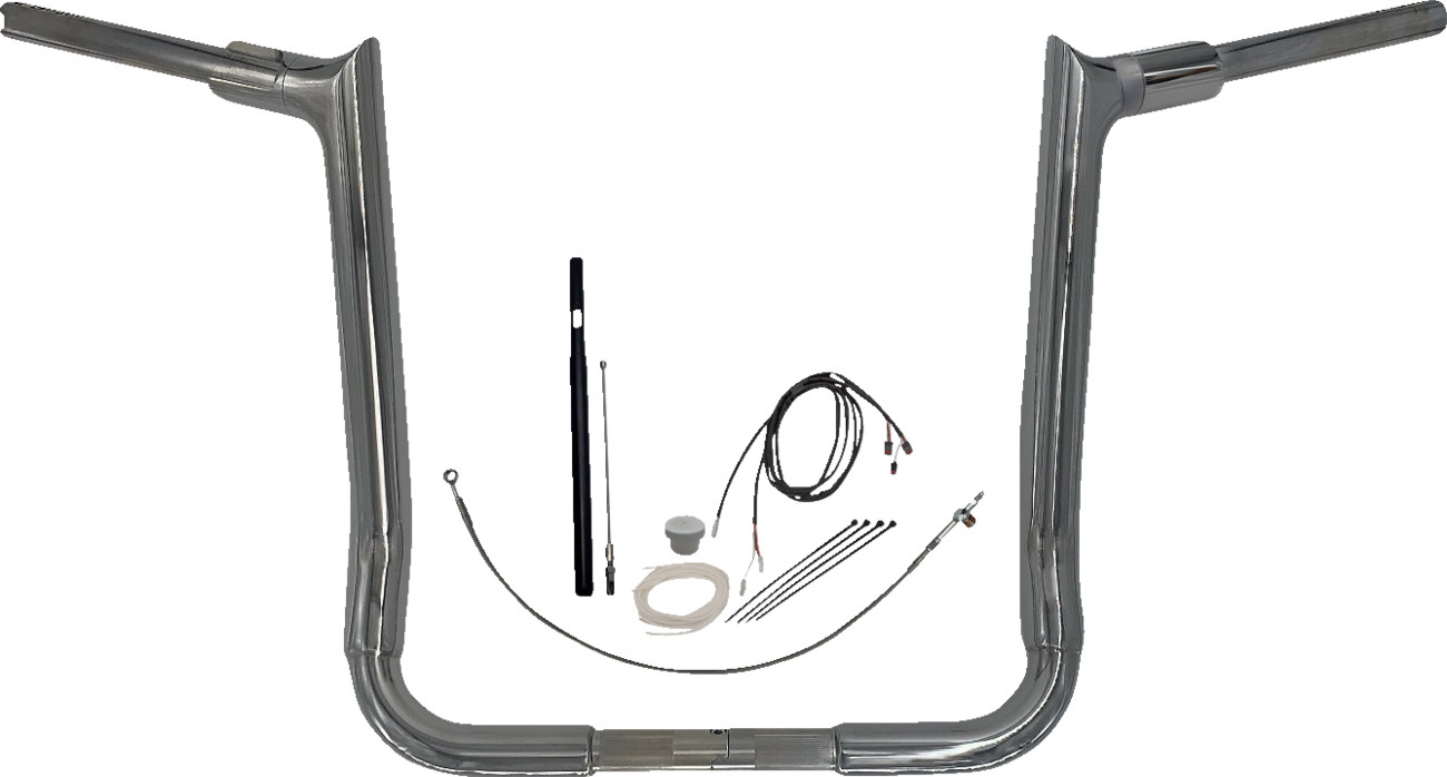 FAT BAGGERS INC. 1-1/2" EZ Install Pointed Top Handlebar Kit