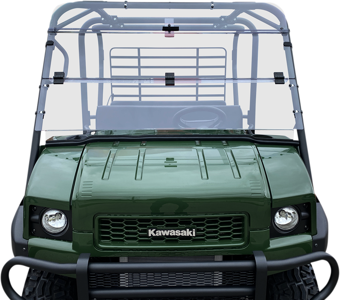 Moose Racing Deluxe Full Folding Windshield