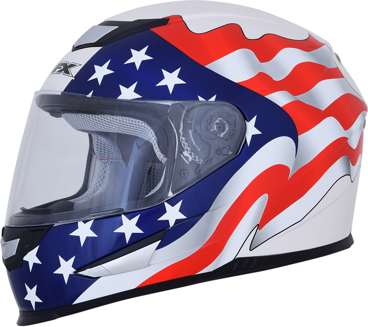 AFX 0101-11361 HELMET FX99 FLAG WHITE SM | eBay