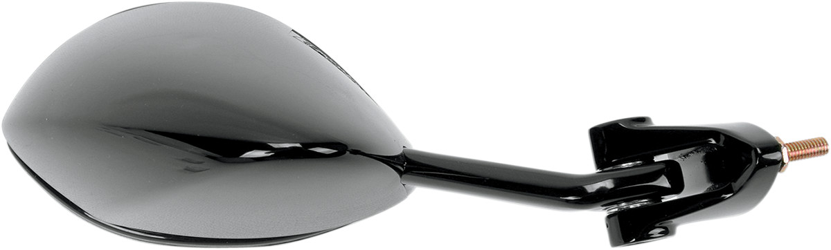 Emgo Mirror - Side View - Cat Eye - Black - Right 2002-2005 Kawasaki ZX1200 Ninja ZX-12R