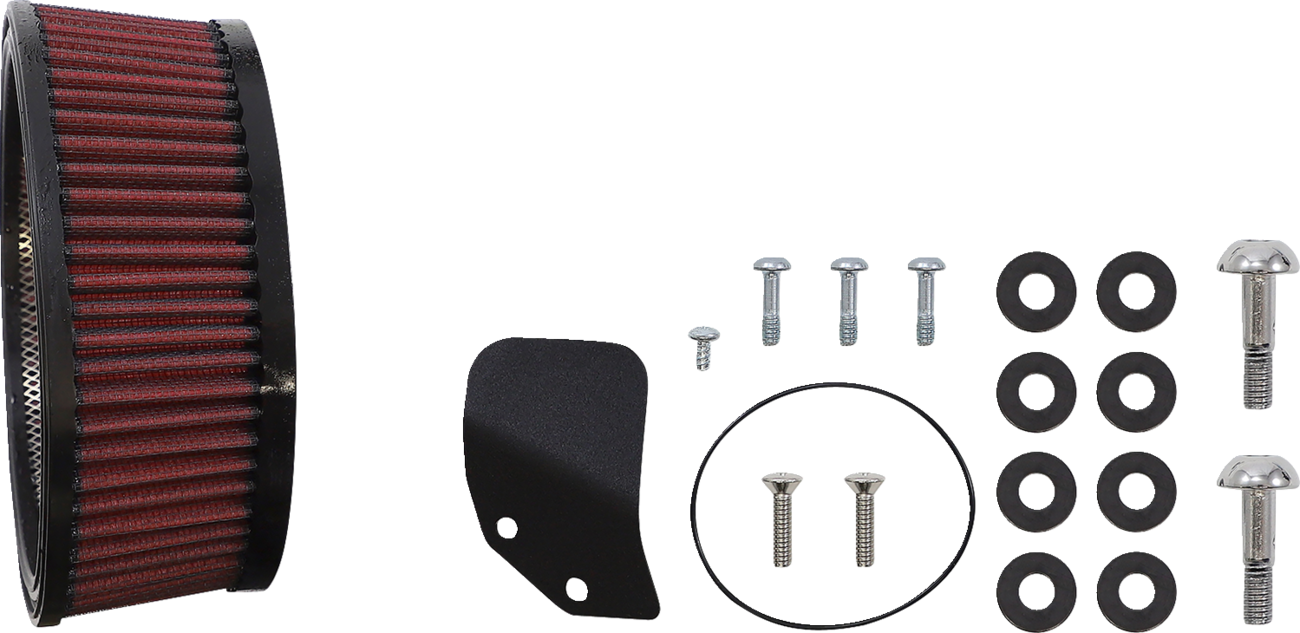 S&S Cycle Teardrop Air Stinger Air Cleaner Kit For Harley Milwaukee-Eight 2017-2025