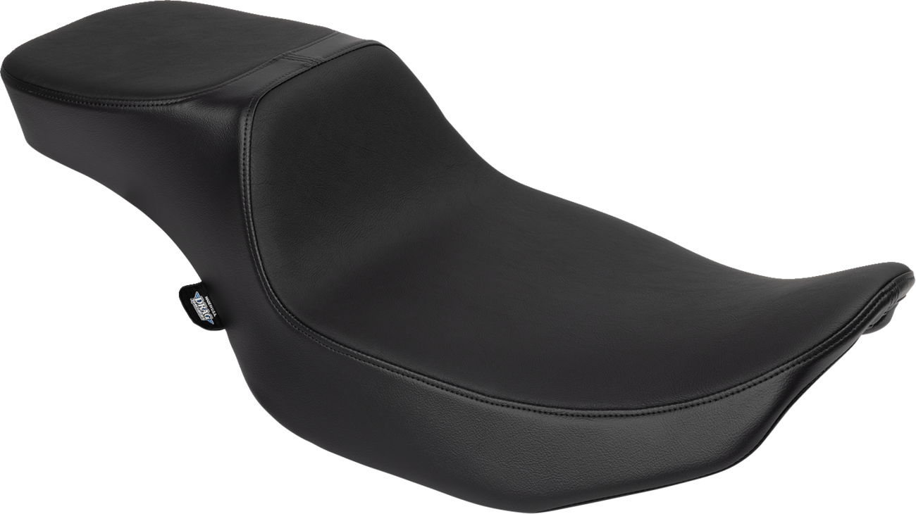 Drag specialties seats Predator 2-Up Seat - Extended Reach - Smooth Vinyl - FLHX/FLTR '23-'24 Harley Davidson