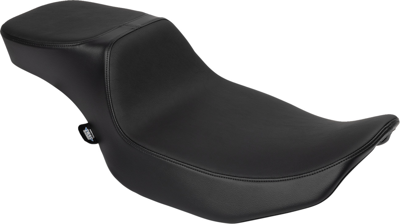 Drag specialties seats Predator 2-Up Seat - Extended Reach - Smooth Vinyl - FLHX/FLTR '23-'24 Harley Davidson