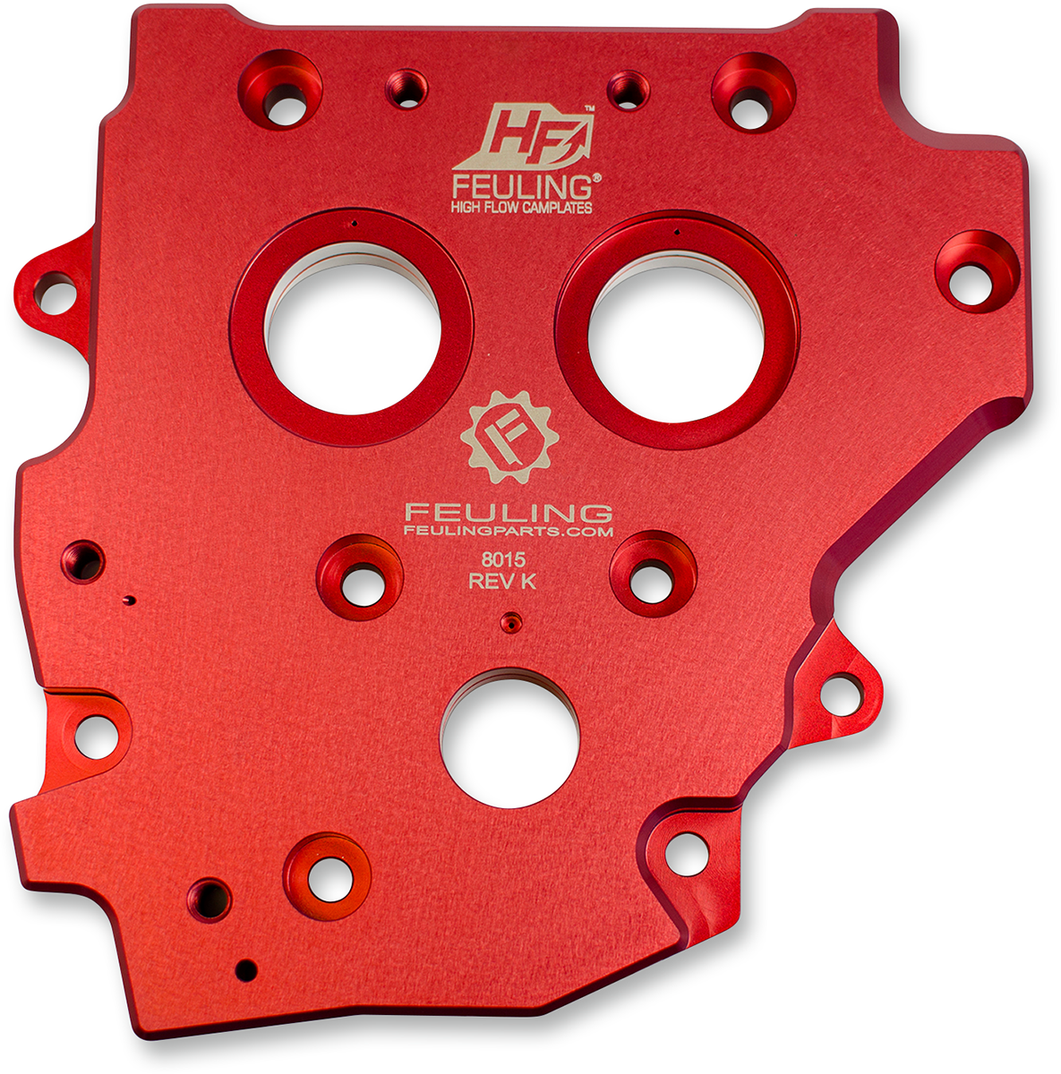 Feuling Red High Flow Cam Plate 07-17 Harley Dyna Touring Softail FXS FLHX FXSTC