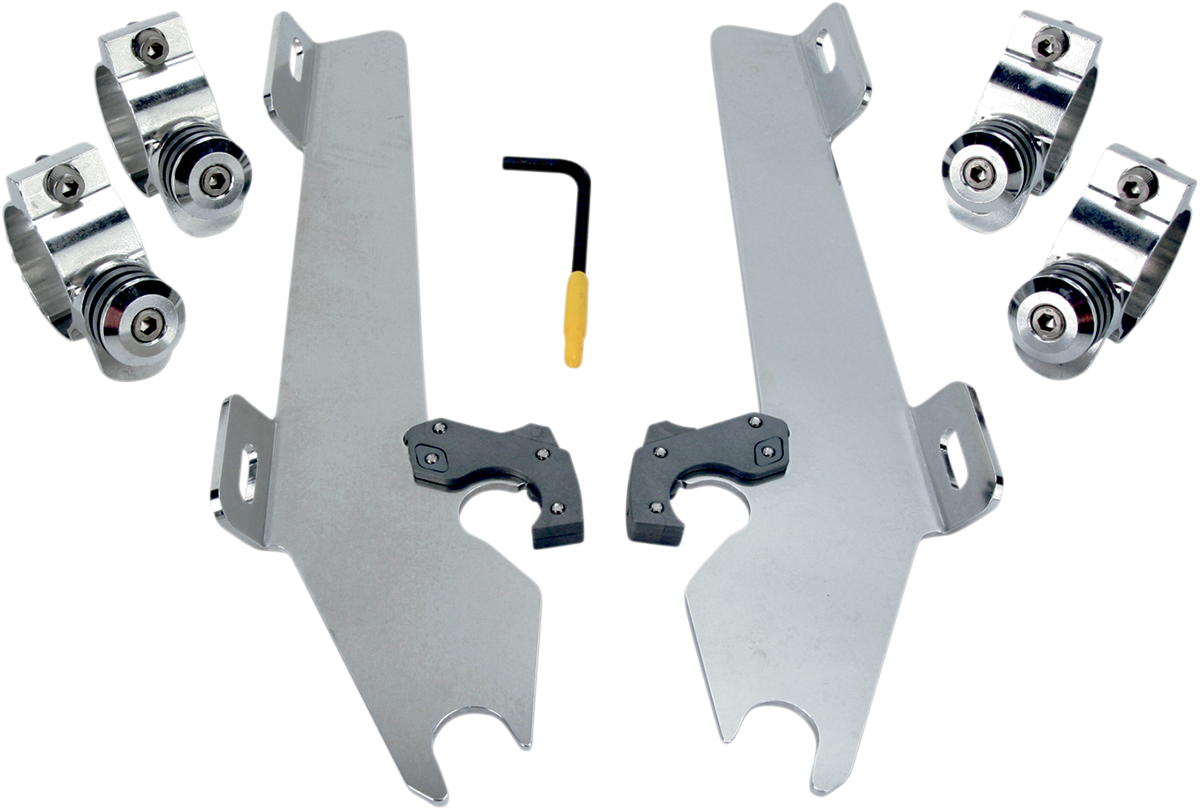 Memphis Shades Batwing Fairing Trigger-Lock Mount Kit Honda VT1300CR Stateline 2010-2015