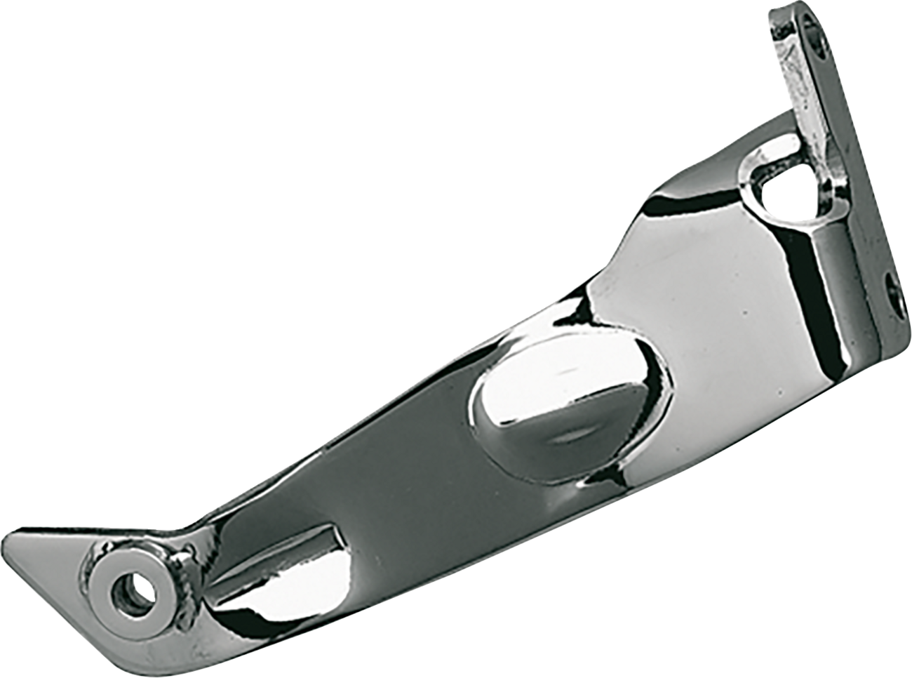 Drag specialties Floorboard Mounting Stud - Left Front - Chrome - FLST Harley Davidson