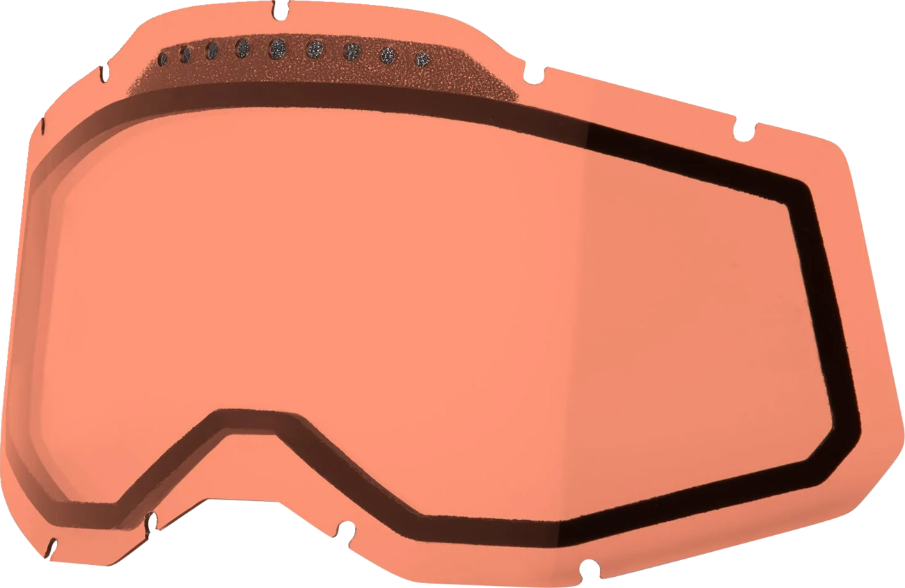 100% Racecraft 2 / Accuri 2 / Strata 2 Replacement Vented Dual Pane Lens