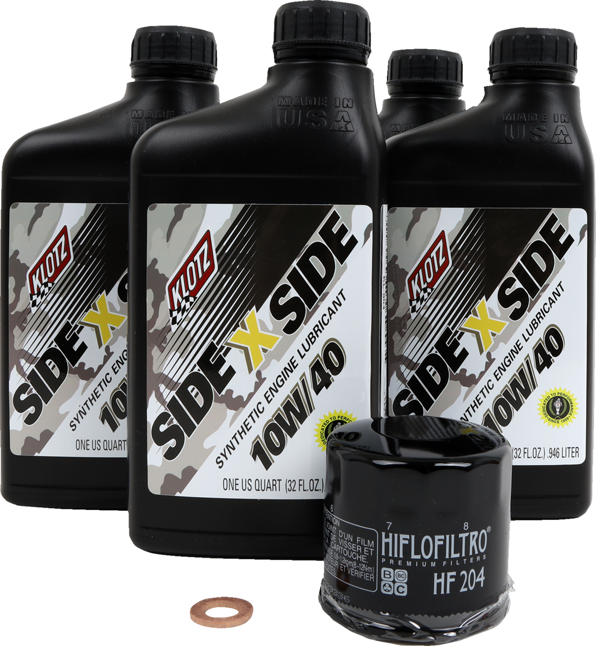 KLOTZ OIL Side-by-Side Oil Change Kit