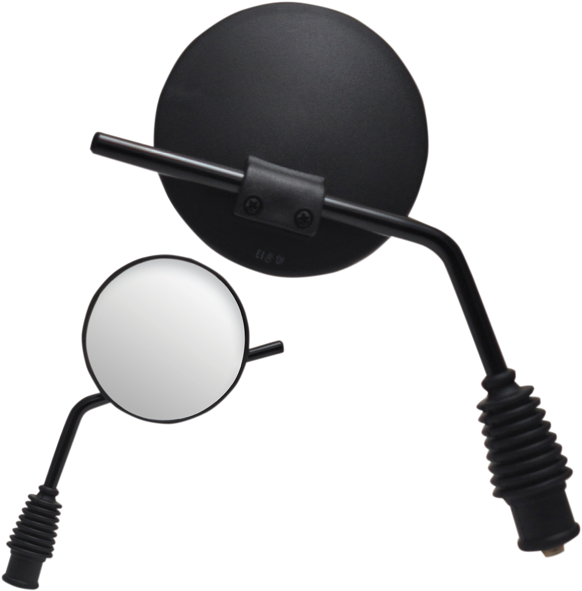 Parts unlimited Mirror - Side View - Dual Sport - Standard - Left/Right - Black