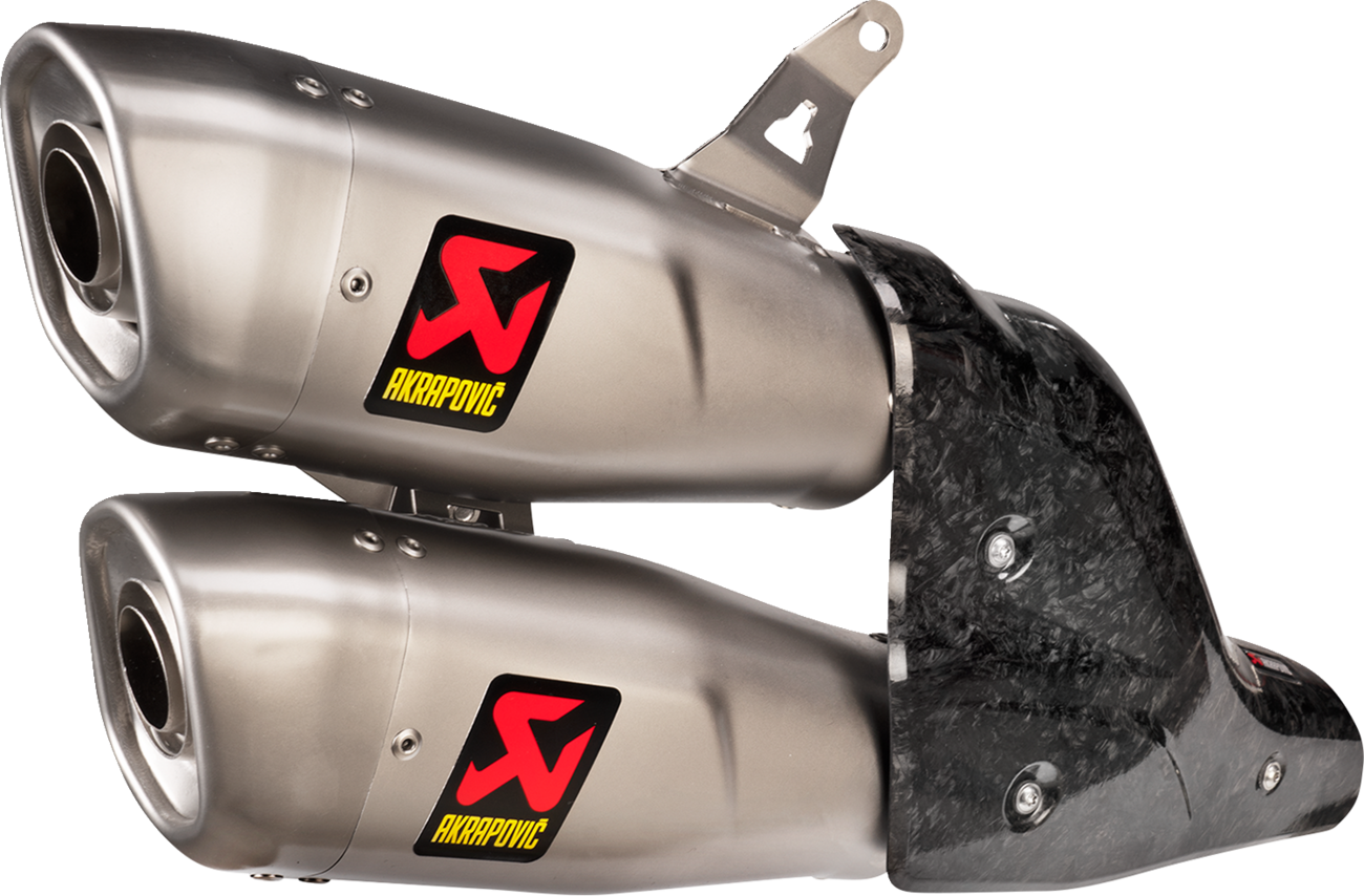 Akrapovic Heat Shield - Carbon Fiber Ducati