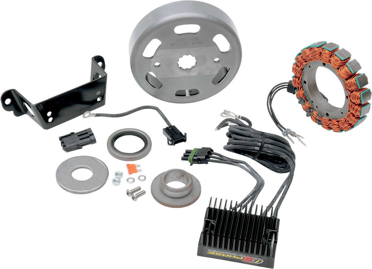 40A 3-Phase Charging System with Vented Rotor