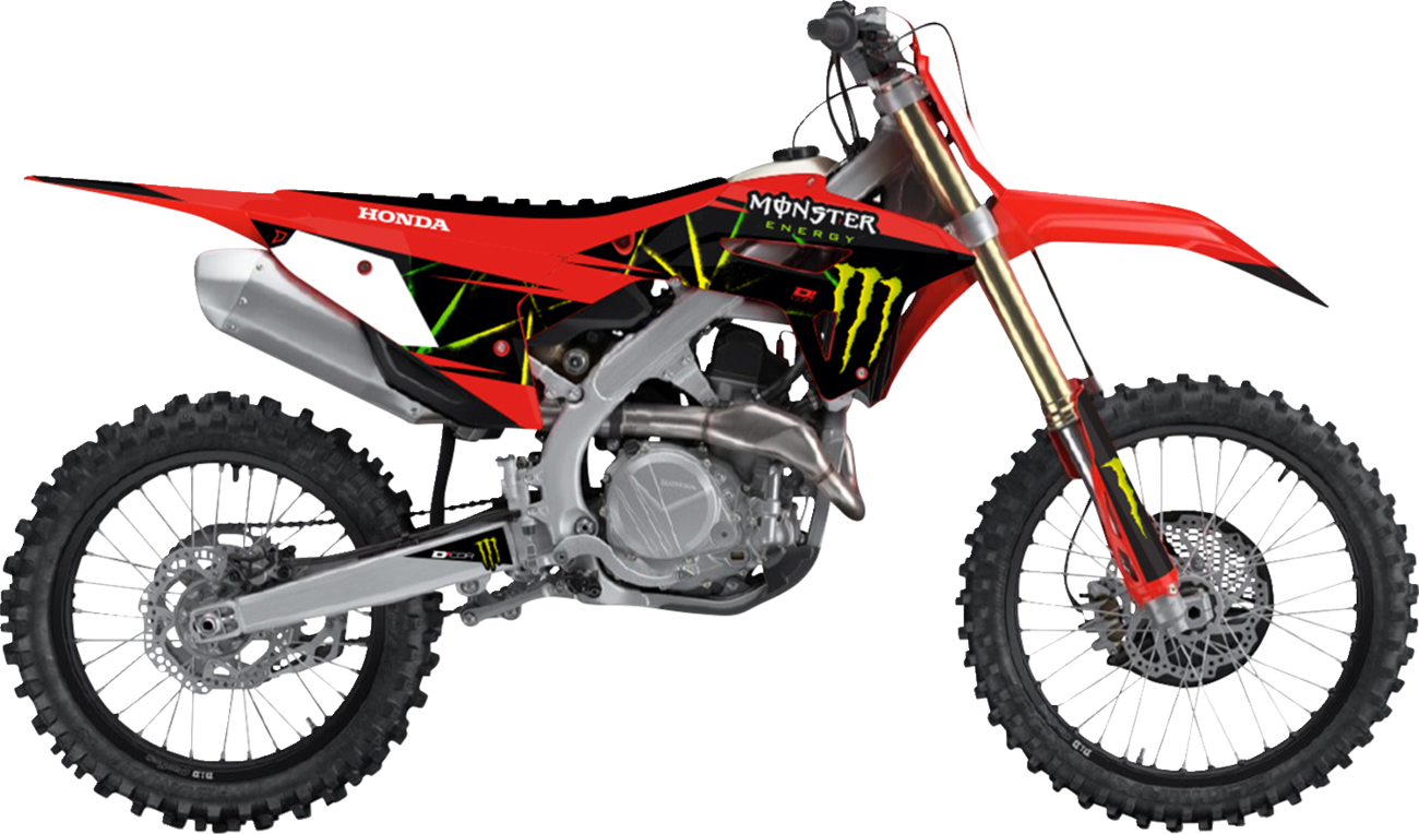D'cor visuals Complete Graphics Kit 2007-2025 Honda CRF150R