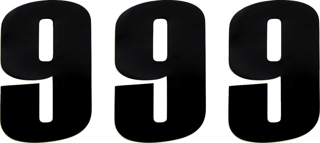 Vinyl Race Numbers