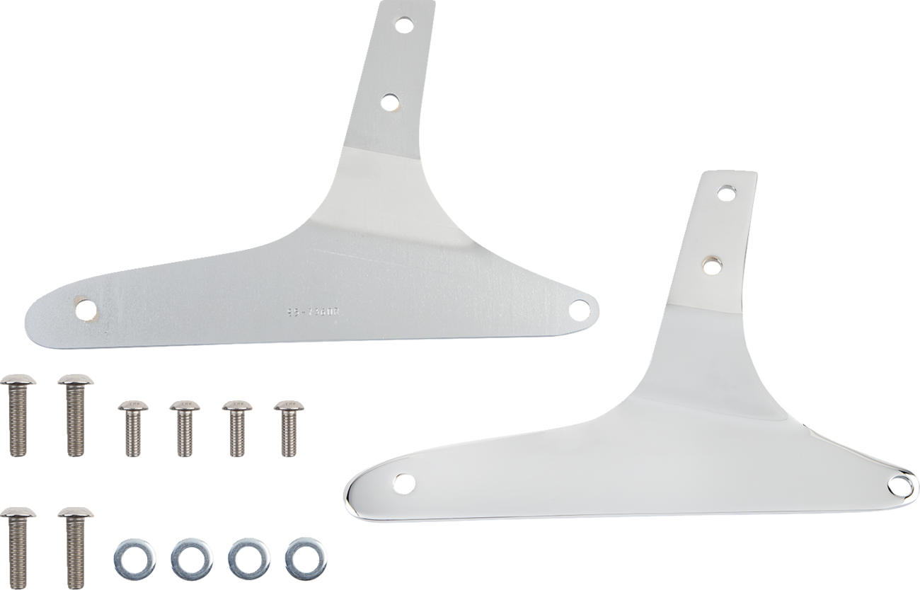 Cobra Standard Round Sissy Bar with Pad For Harley Softail 2000-2006