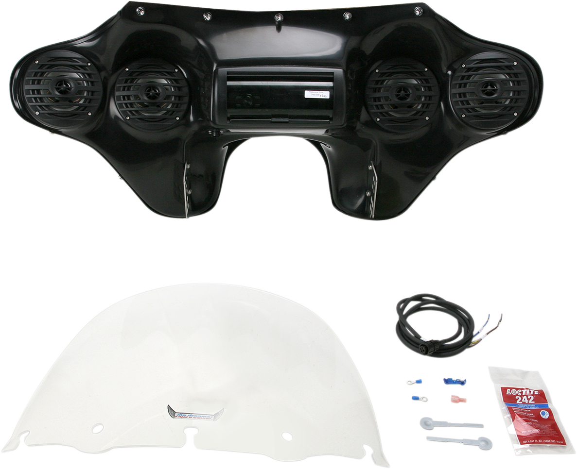 HOPPE INDUSTRIES Fairing with Stereo Receiver