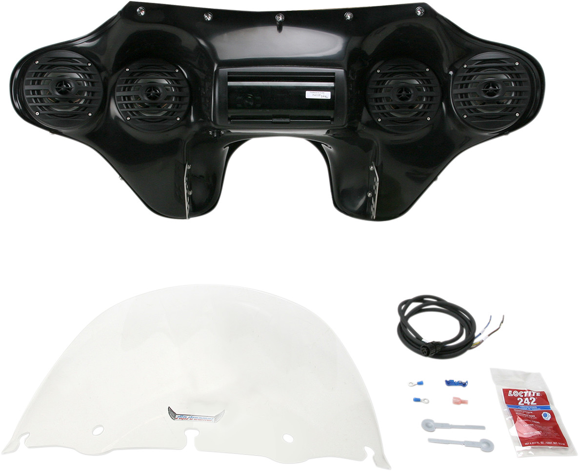 HOPPE INDUSTRIES Fairing with Stereo Receiver