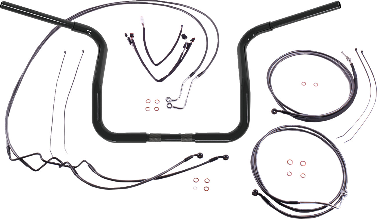 MAGNUM SHIELDING 1-1/4" Caliber Handlebar Installation Kit — Installation Kit/Bagger