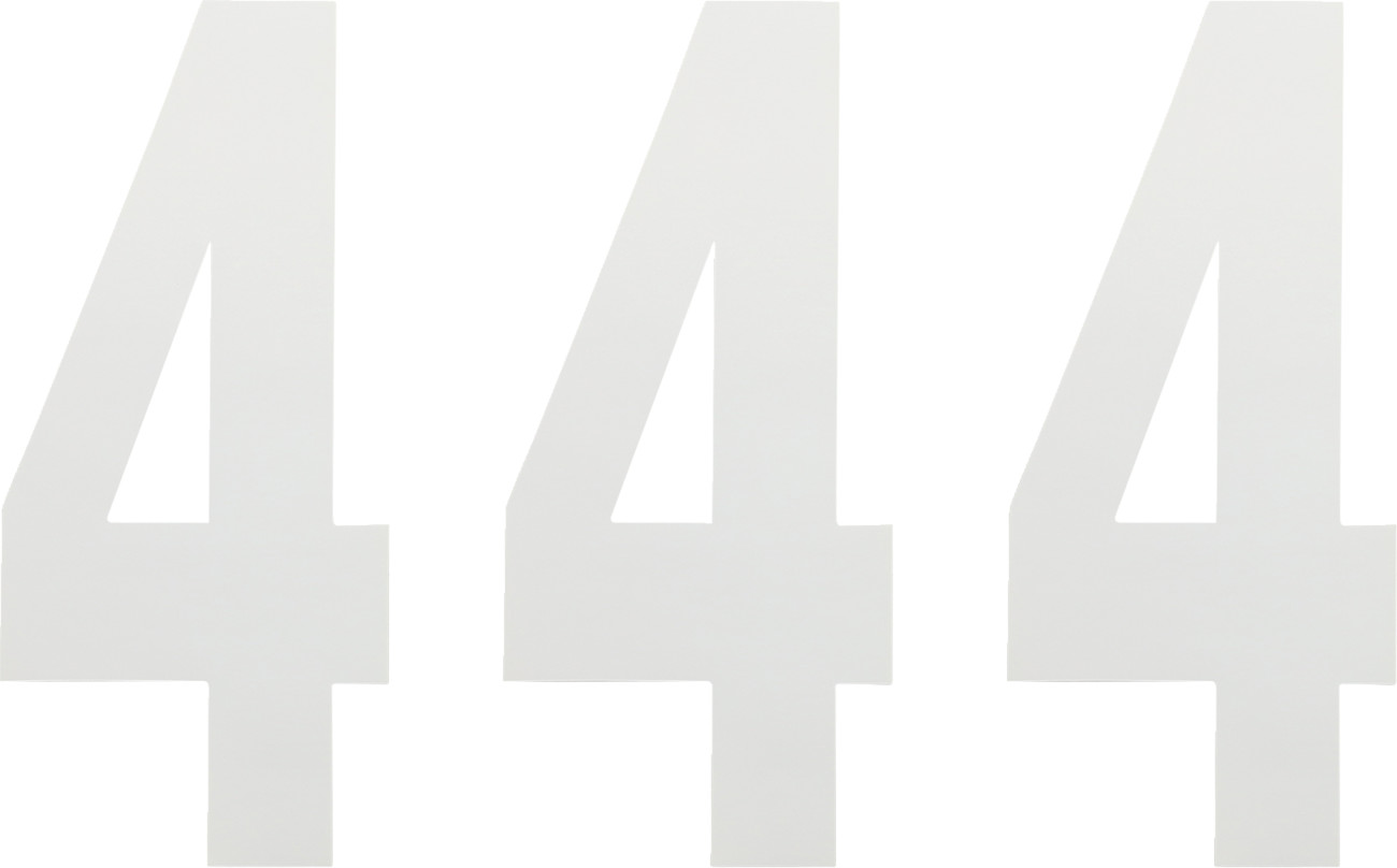 Factory effex FX Number 4 - White - 8"