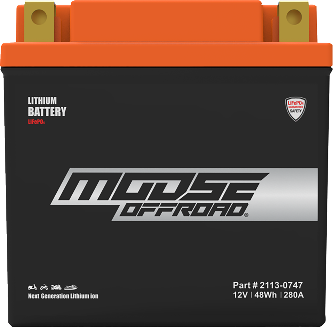 Moose Racing Lithium LiFePO4 Battery