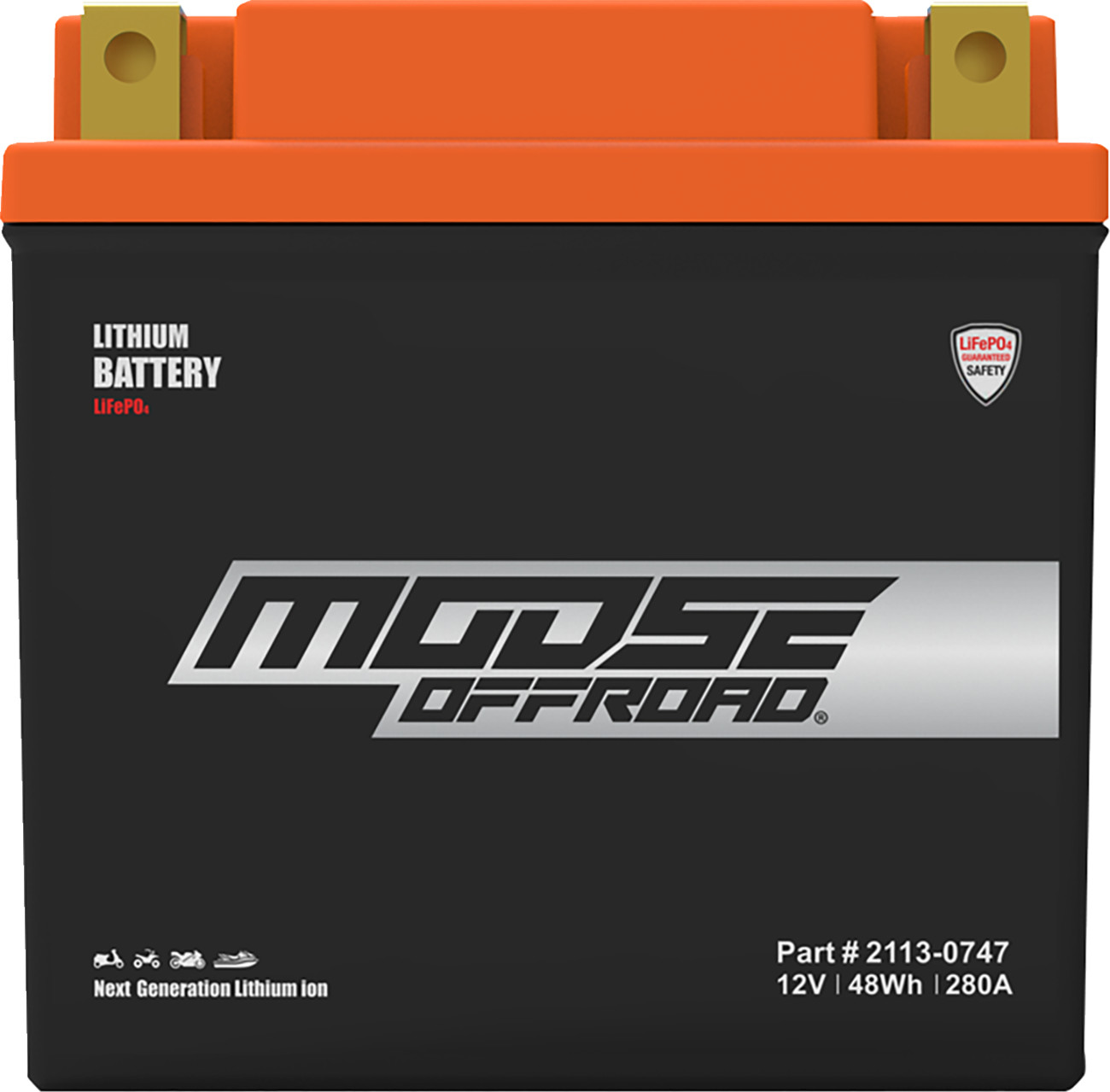 Moose Racing Lithium LiFePO4 Battery