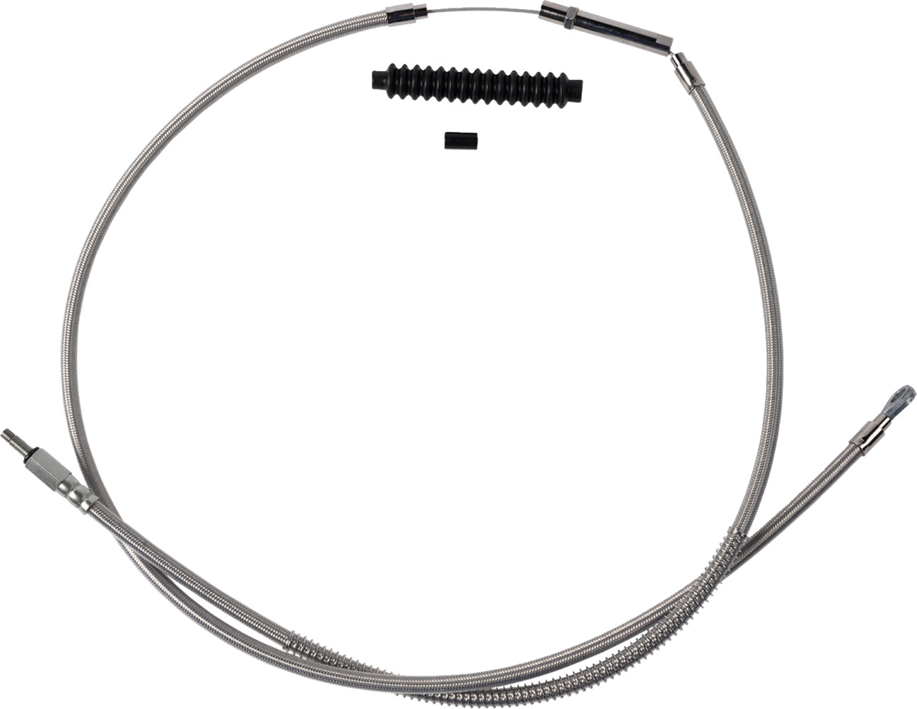 BARNETT High-Efficiency Stainless Steel Clutch Cable for Harley-Davidson