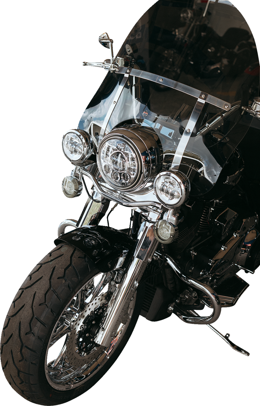 Custom Dynamics ProBEAM 7" Adaptive LED Headlight For Harley 2014-2025
