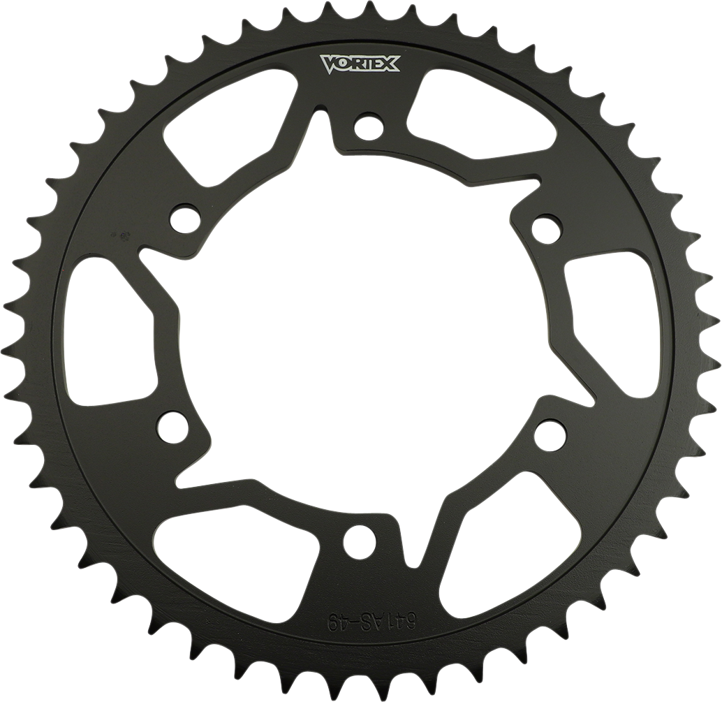 Vortex Steel Rear Sprocket - 49 Tooth - Yamaha 49T