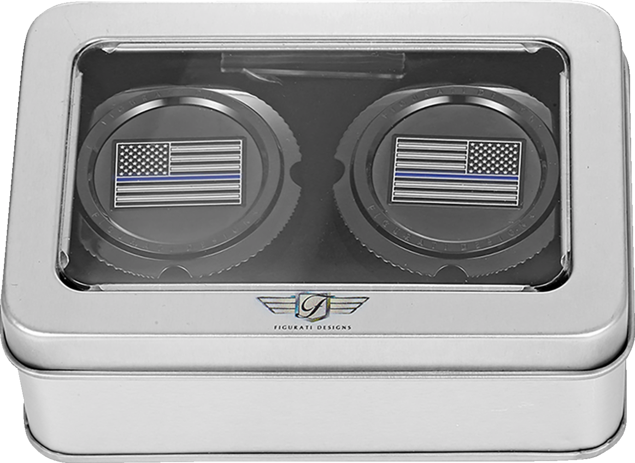 Figurati Designs Front Axle Nut Covers for Harley 2002-2026