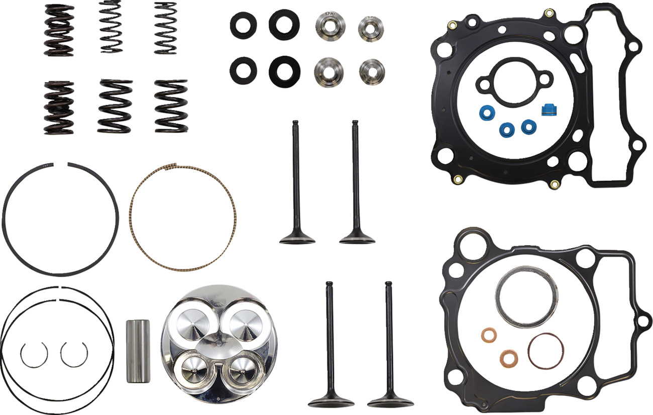 Kibblewhite Top End Kit - Black Diamond™ Valves with Piston Kit - Yamaha YZ250F