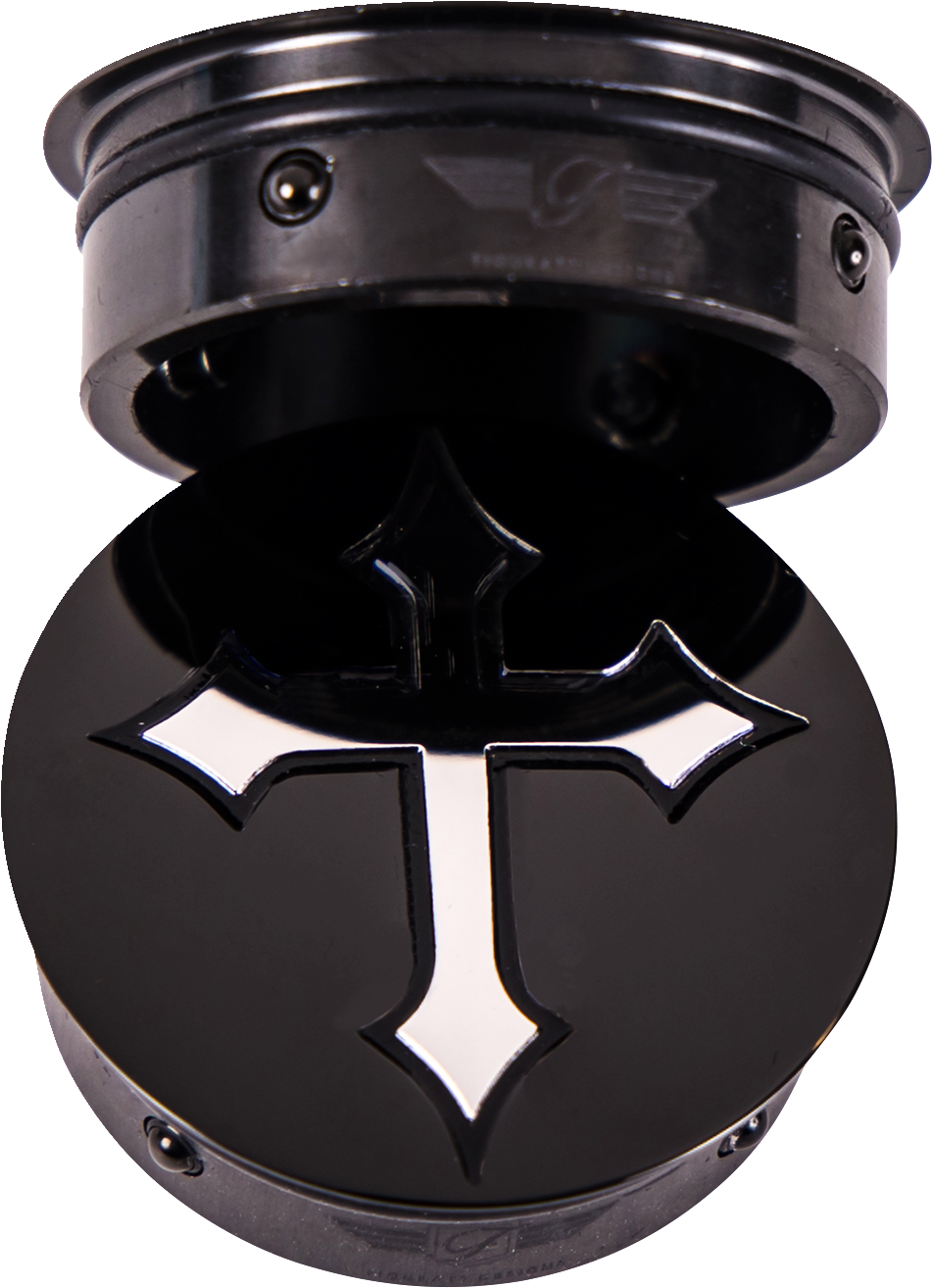 Figurati Designs Swing Arm Pivot Covers for Harley Touring 1985-2025